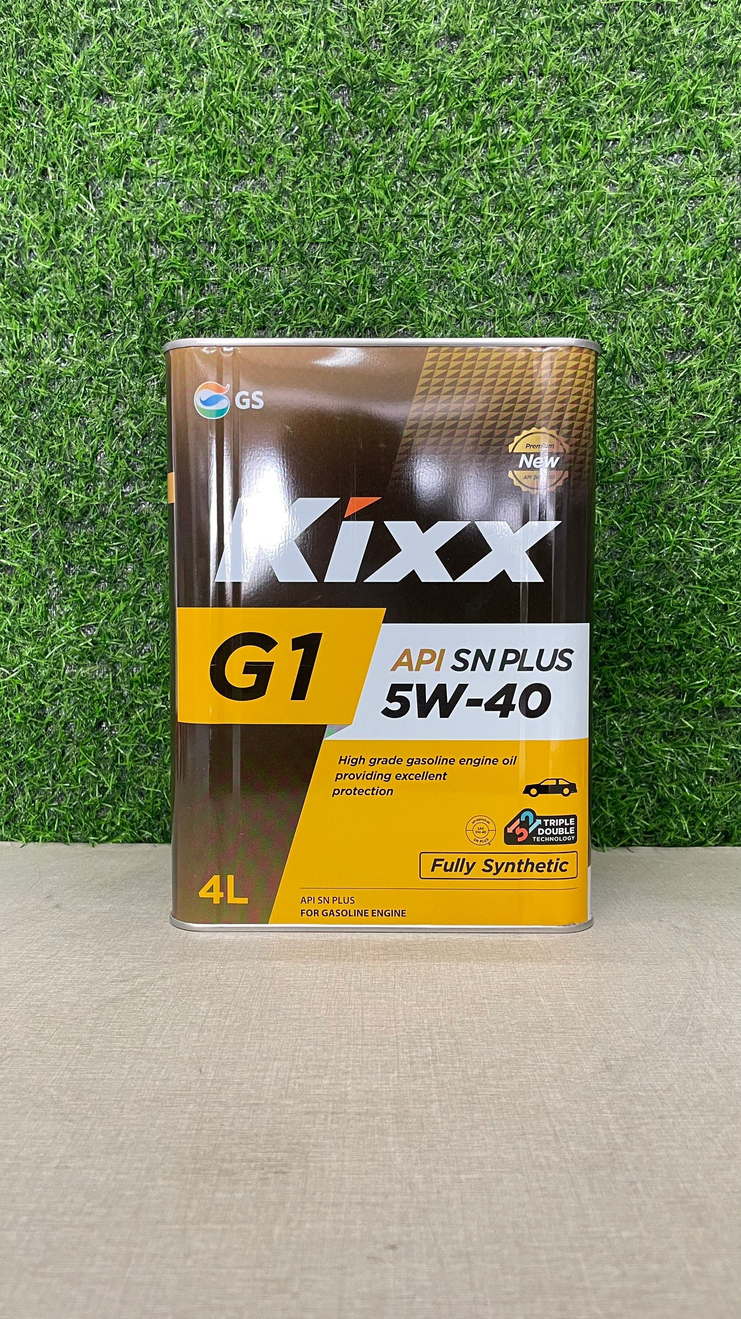 Dầu nhớt động cơ cao cấp máy xăng Kixx G1 5W-40 API SN PLUS